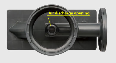 Air discharge opening